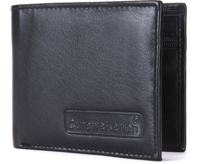 

Curewe Kerien Men Black Genuine Leather Wallet(9 Card Slots)