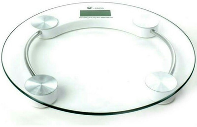 

Style Eva Personal Bathroom Body Weight Machine Digital Weighing Scale for Perfect Weighing Weighing Scale(White)