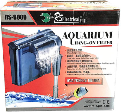

RS RS-6000 Trickle Aquarium Filter(Mechanical Filtration for Salt Water and Fresh Water)