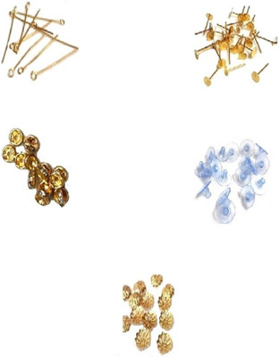 

3PUR Silk Thread Jumka/Jewelry/Earring Making Basic Material
