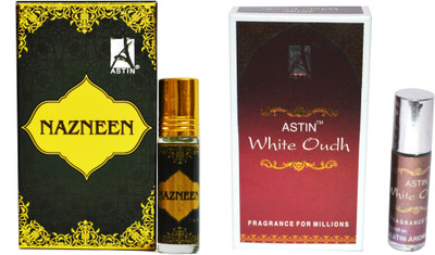 

Astin Nazneen and White Oudh Special UAE Edition Floral Attar(Dehn el oud)