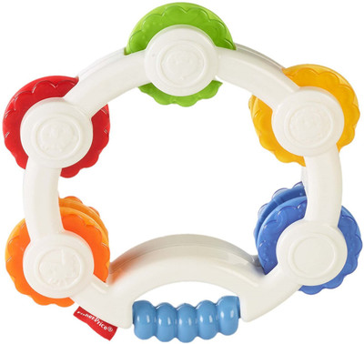 

Fisher-Price Shake 'n Beats Tambourine Rattle(Multicolor)