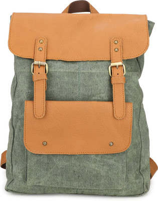 

U Carry Me Travel and School Canvas Tan Color Backpack for Men 30 L Trolley Backpack(Multicolor), Multicolor1
