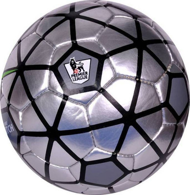 

RASON Silver Pitch 32 Panel Hand Stitched Football(Size-) Football - Size: (Pack of 1, Silver