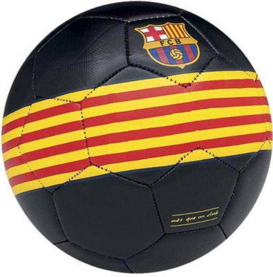 RASON Barca Black 32 Panel Hand Stitched Football (Size-) Football - Size: (Pack of 1, Black