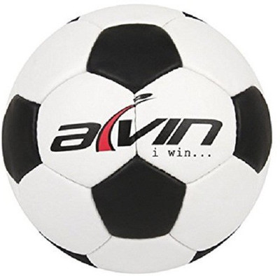 

Aivin PU Football - Size: (Pack of 1, White, White/black