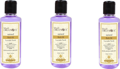 

Khadi Organique KhadiOrganique lavender Niroli Bath Oil - Pack Of 3(630 ml)