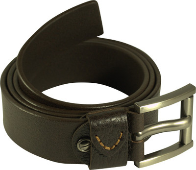 

Growvid Men Formal Brown Genuine Leather Belt, Coffee brown