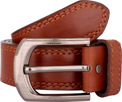 

Exotique Men Casual Tan Genuine Leather Belt