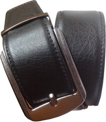 

Kaezri Men Casual Black Genuine Leather Reversible Belt