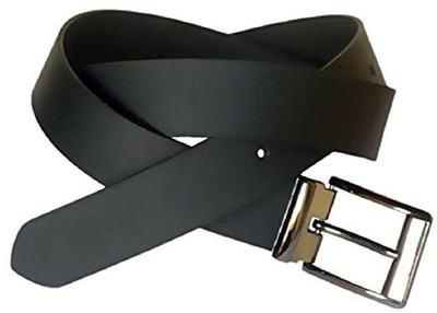 

Kaezri Men Casual Black Genuine Leather Belt