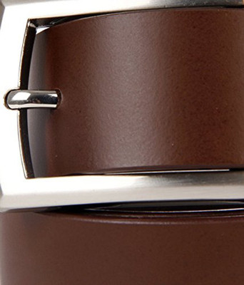 

Kaezri Men Casual Brown Genuine Leather Belt