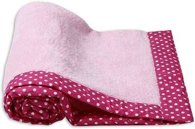 

Miss & Chief Printed  AC Blanket(Microfiber, Pink