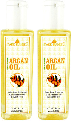 

Park Daniel Organic Argan oil - Natural & Undiluted combo of 2 bottles of 100 ml (200 ml)(200 ml)