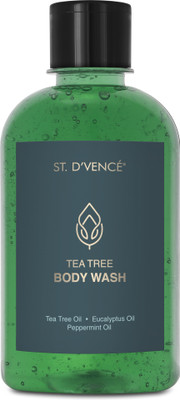 

ST. D'VENCÉ Tea Tree Oil Body Wash With Eucalyptus Oil and Peppermint Oil(275 ml)