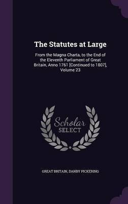 The Statutes at Large(English, Hardcover, Britain Great)