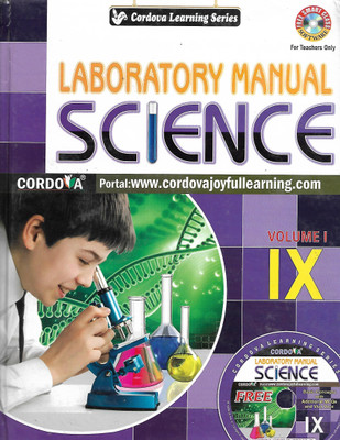 CORDOVA LEARNING SERIES LABORATORY MANUAL SCIENCE VOLUME 1 9(English, Paperback, VANDANA BHARGAVA)