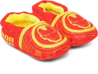 

Disney Marvel Iron Man Infant Red Booties Booties(Toe to Heel Length - 11 cm Red)