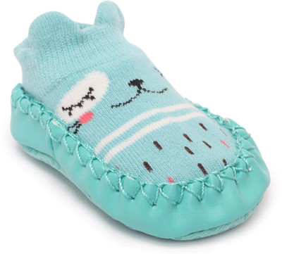 

Kidofash BOOTIES-126-3 Booties(Toe to Heel Length - 12 cm Blue)