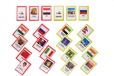 

Smartcraft Globe Trot Snatch And Match World Facts Card Game (Multicolour)(Multicolor)