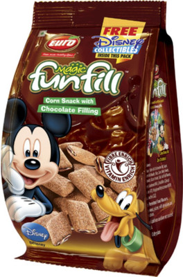 

EURO Funfill Chocolity Chocos, (Pack of 2 Each contain 100gm)(200 g, Pouch, Pack of 2)