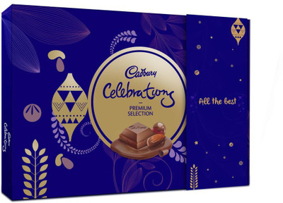 

Cadbury Celebrations Premium Assorted Chocolate All The Best Gift Pack, 286.3 gm Bars(286.3 g)