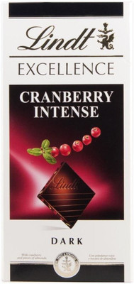 

Lindt Cranberry Intense Dark Bars(100 g)