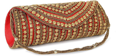 

Filora Party Red Clutch