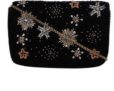 

Diwaah Casual Black Clutch