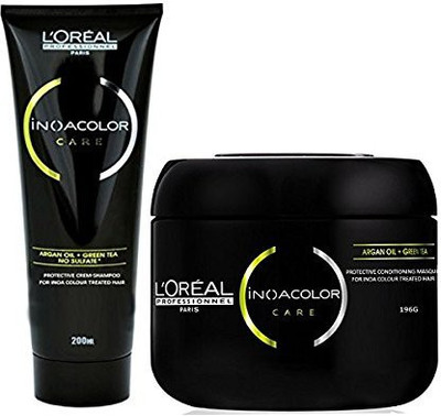 

L'Oreal Professionnel Inoa Color Care Shampoo 200Ml & Masque 196G (Combo)(Set of 2)