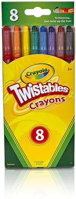 

Crayola 8-Count Twistable Crayons(Multicolor)