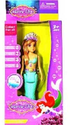 

Bestie Toys Marine Elves Magic Swim Bodies Graceful Mermaid Dolls for girls swimming doll (pack of 1)(Multicolor)