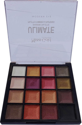 

KASCN ORIGINAL HIGH QUALITY ULTIMATE MISS GOLD EYESHADOW PALETTE D OMBIRES A PAUPPIERES MODERN EYE COLOR SERIES FOR ALL SKIN TONE (2) 31.6 ml(MULTICOLOR)