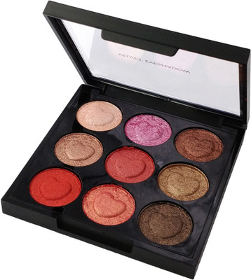 

One Personal Care 9 in 1 Velvet Eye Shadow (HF4200-03) 8 g(Multicolor, Pink, Brown, Red, Orange)