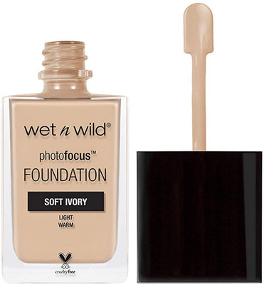 

Wet n Wild Photo Focus Foundation, Soft Ivory, 1 Fluid Ounce Foundation(Soft Ivory)
