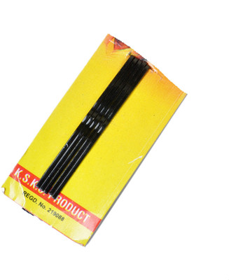 

BISMAADH Gold Hair Pin/Beard Pin/Bob Pin 7cm (Pack Of 5) Hair Clip(Black)