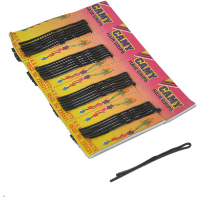 

BISMAADH CAMY PACK OF 5 / BEARD PIN / JUDA PIN / Hair Pin(Black)