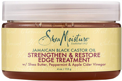 

Shea Moisture 4 oz Jamaican Black Castor Oil Strengthen, Grow & Restore Edge Treatment Cream(113 g)