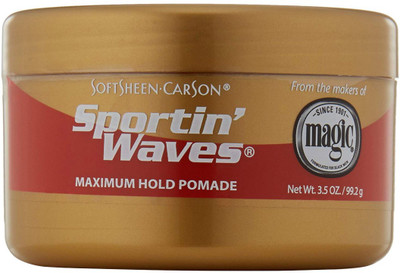 

Softsheen Carson Sportin' Waves Maximum Hold Pomade, 3.5 oz Cream(99 g)
