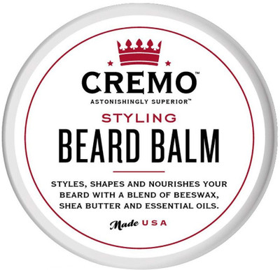 

Cremo Styling Beard Balm, Nourishes, Shapes And Moisturizes All Lengths Of Facial Hair, 2 Ounces Cream(56 g)