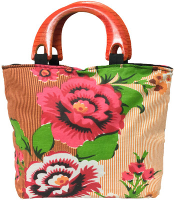 

ELYSIAN Hand-held Bag(Brown, White, Green, Pink), Brown;green;pink;white