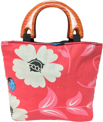 

ELYSIAN Hand-held Bag(Pink, White, Blue), Blue;pink;white