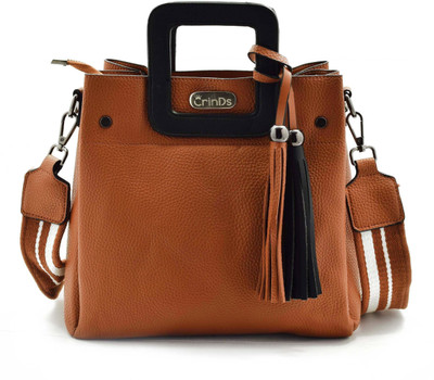 

Crinds Hand-held Bag(Brown)