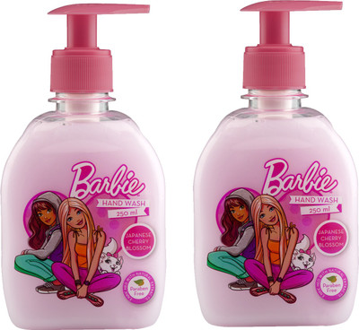 

Barbie Handwash Japanese Cherry Blossom(250 ml, Pump Dispenser, Pack of 2)