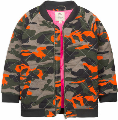 

Cherry Crumble California Full Sleeve Printed Baby Boys & Baby Girls Jacket, Multicolor