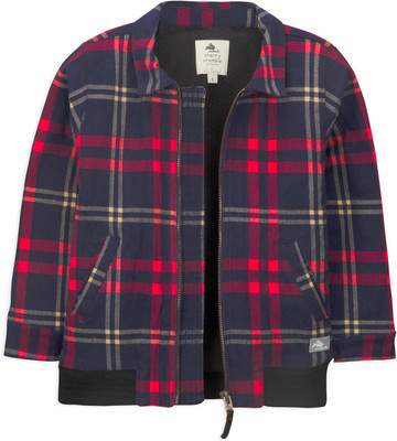 

Cherry Crumble California Full Sleeve Checkered Baby Boys & Baby Girls Jacket, Multicolor