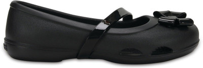 

Crocs Girls Slip-on Flats(Grey, Black