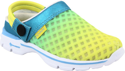

KazarMax Boys & Girls Slip-on Clogs(Yellow, Lemon turquiose