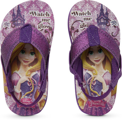 

Disney Girls Slip On Slipper Flip Flop(Purple