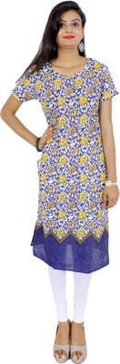 jhoomar Casual Printed Women Kurti(Multicolor)